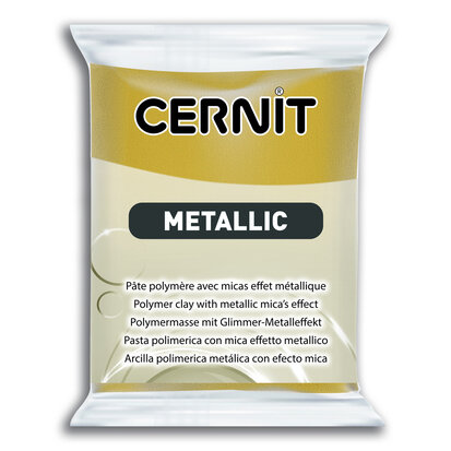 Cernit Metallic, 56gr - Rich Gold 053
