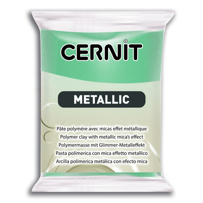 Cernit Metallic, 56gr - Turquoise Gold 054