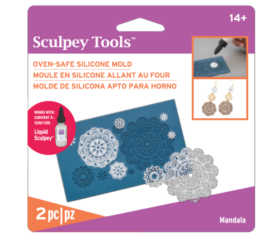 Sculpey Silicone Oven Safe Mold – Mandala