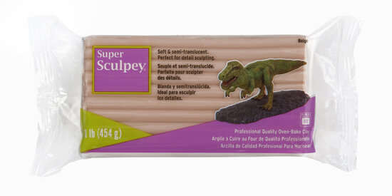 Super Sculpey -- Beige, 1 lb (454 g)