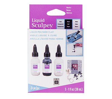 Liquid Sculpey Multipack -- Basics, 3 x  (29 ml)