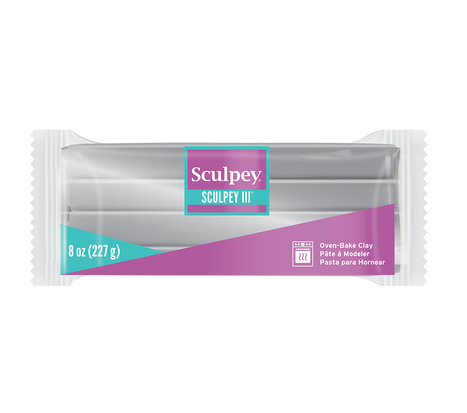 Sculpey III -- Silver 227 g
