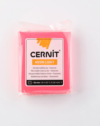 Cernit Neon Light, 56gr - Rood 400