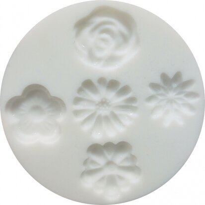 Silicone mould flowers