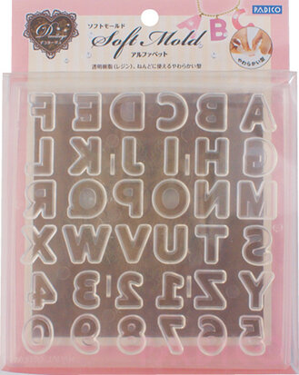 Soft Clay Mold Alphabet