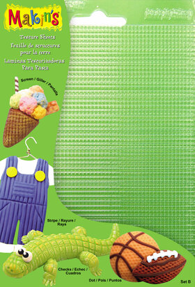 Texture Sheets Set B [Stripe, Checks, Screen, Dot)