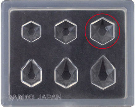 Setting for Jewel Mold Mini Hexagon C