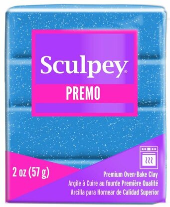 Sculpey Premo -- Blue Glitter