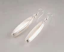 Oorhangers Ovaal lang 39x10 mm