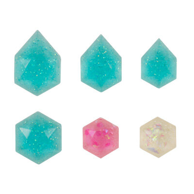 Jewel Mold Mini Jewelry Cut Hexagon
