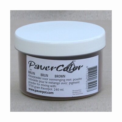 Pavercolor 240 ml. Bruin