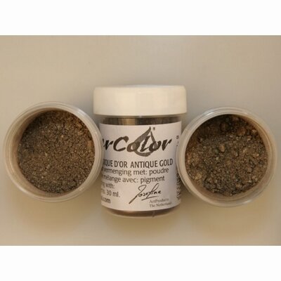 Pavercolor 30 ml. Antiekgoud