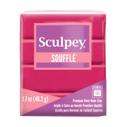 Sculpey Soufflé -- Rasberry