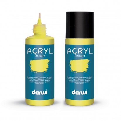 Darwi Acryl Glossy [80 ml] DARK YELLOW