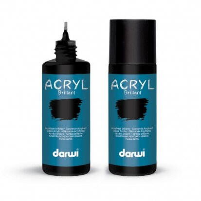 Darwi Acryl Glossy [80 ml] BLACK