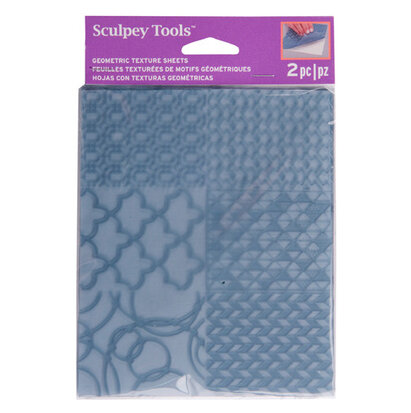 Sculpey Texture Sheets -- Geometric