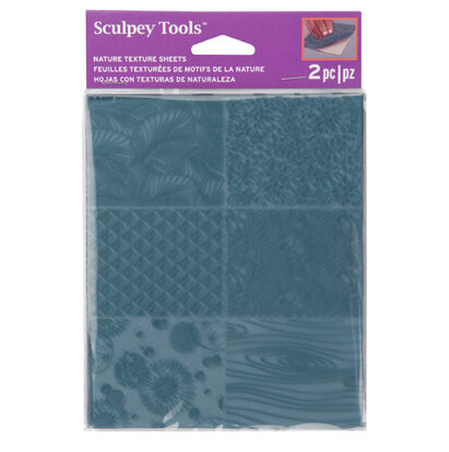 Sculpey Texture Sheets -- Nature