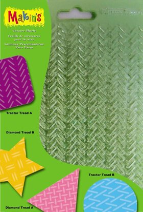 Texture Sheets Set G [Tractor Treads A & B, Diamond, Treads A & B)