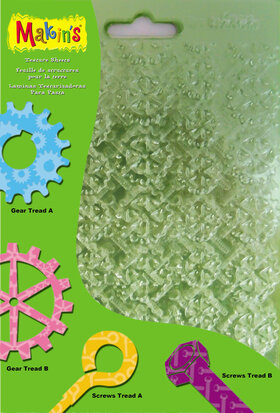 Texture Sheets Set F [Gears, Eyelag Screws, Hex Bolds, Spockets)