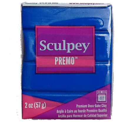 Sculpey Premo -- Cobalt Blue Hue