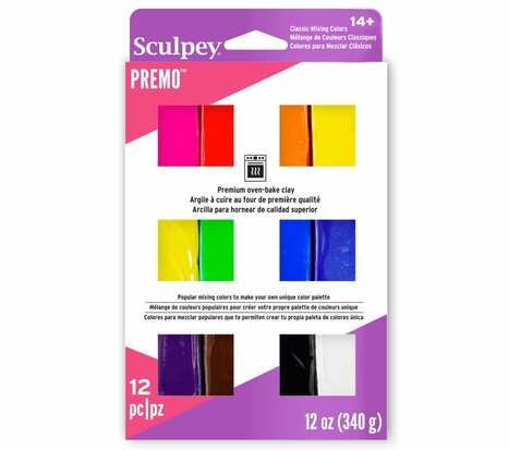 Sculpey Premo Multipack Classic 12 x 28 g