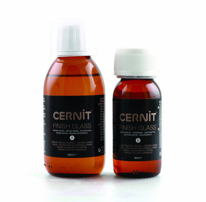 Cernit Kit Finish Glass 120 ml + 60 ml