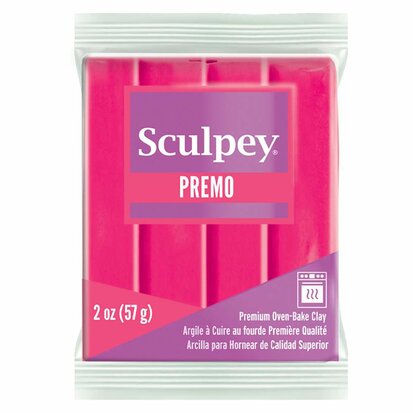 Sculpey Premo -- Flourescent Pink