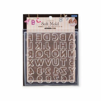 Soft Clay Mold Alphabet &ndash; foto van kunststof mal
