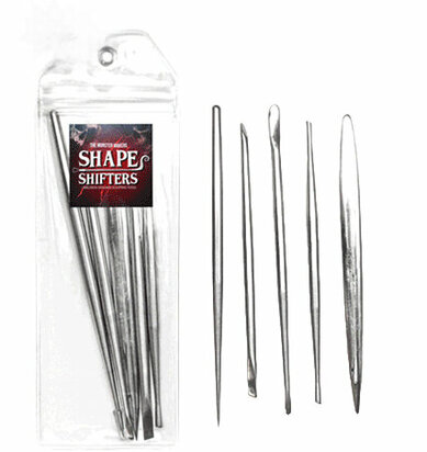 SHAPE SHIFTERS Stainless Steel Precision Sculpting Set - 5 pcs. &ndash; foto van product