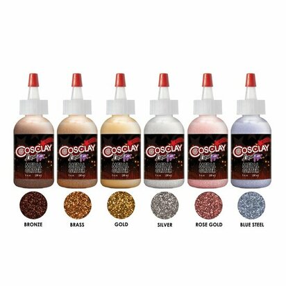LiquidFX: Metal Glitter Pack &ndash; foto van klei