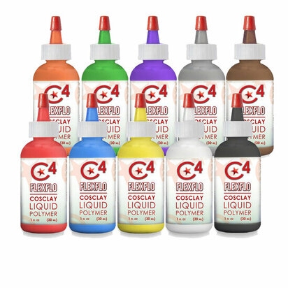 Flexflo Deco 10 color  pack &ndash; foto van klei