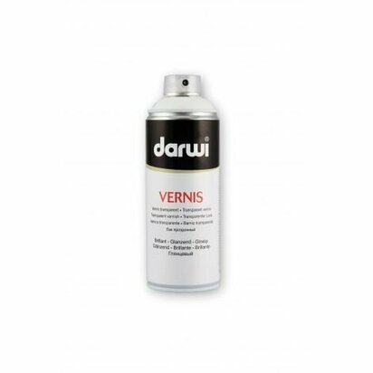 Darwi Vernis Glans 400 ml Spray &ndash; foto van vernis