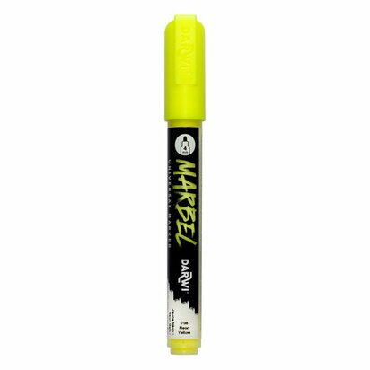 MARBEL marker 4mm fluo geel &ndash; foto van acrylmarker