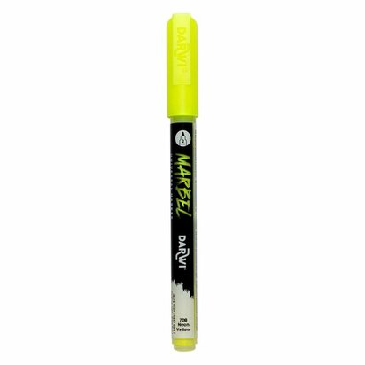MARBEL marker 2mm fluo geel &ndash; foto van acrylmarker