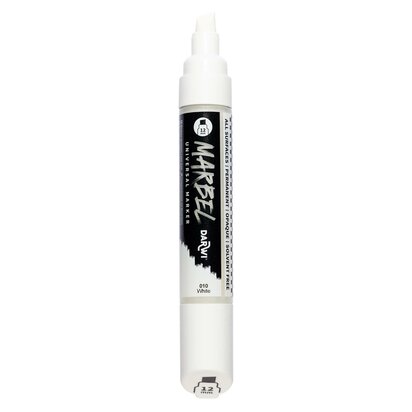 MARBEL marker 12mm wit N&deg;010
