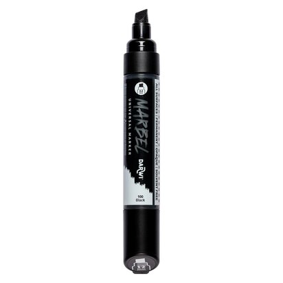 MARBEL marker 12mm zwart N&deg;100