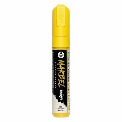 MARBEL marker 12mm zonnegeel &ndash; foto van acrylmarker