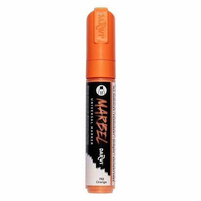 MARBEL marker 12mm oranje &ndash; foto van acrylmarker