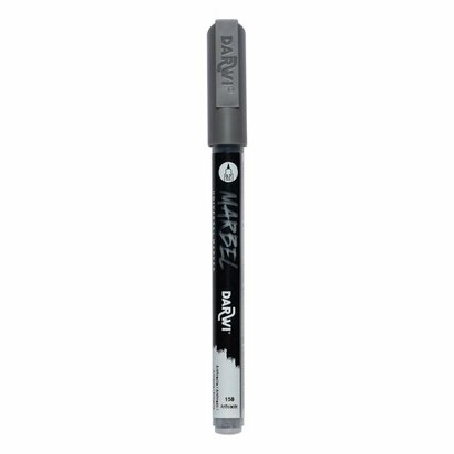MARBEL marker 0,7mm anthraciet &ndash; foto van acrylmarker