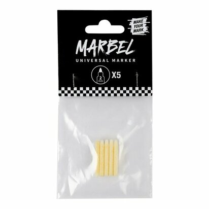 MARBEL vervangpunten marker 2mm (5st) &ndash; foto van acrylmarker