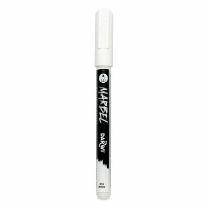 MARBEL marker 2mm wit &ndash; foto van acrylmarker