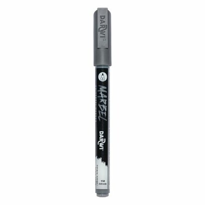 MARBEL marker 2mm anthraciet &ndash; foto van acrylmarker