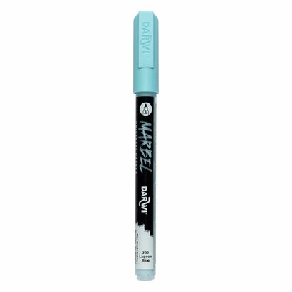 MARBEL marker 2mm ijsblauw &ndash; foto van acrylmarker