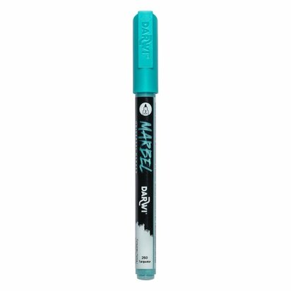 MARBEL marker 2mm turkoois &ndash; foto van acrylmarker