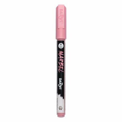 MARBEL marker 2mm poederroze &ndash; foto van acrylmarker
