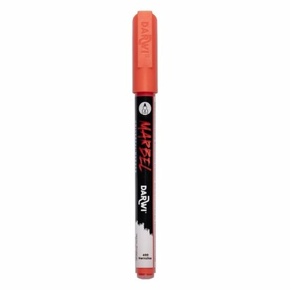 MARBEL marker 2mm vermiljoen &ndash; foto van acrylmarker