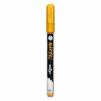 MARBEL marker 2mm oker &ndash; foto van acrylmarker