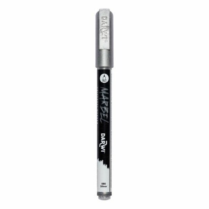 MARBEL marker 0,7mm zilver &ndash; foto van acrylmarker