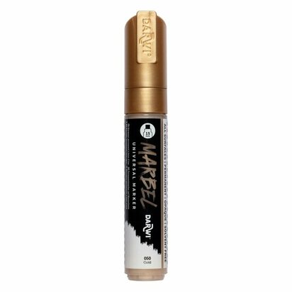 MARBEL marker 15mm goud &ndash; foto van acrylmarker