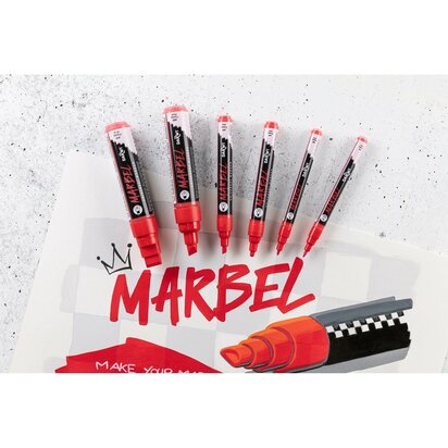 MARBEL marker 6mm klaproos N&deg;480